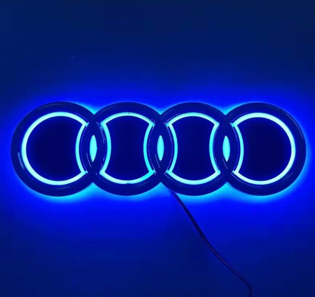 Audi LED Emblem Front Multiple Colors A3 A4 A5 A6 A7