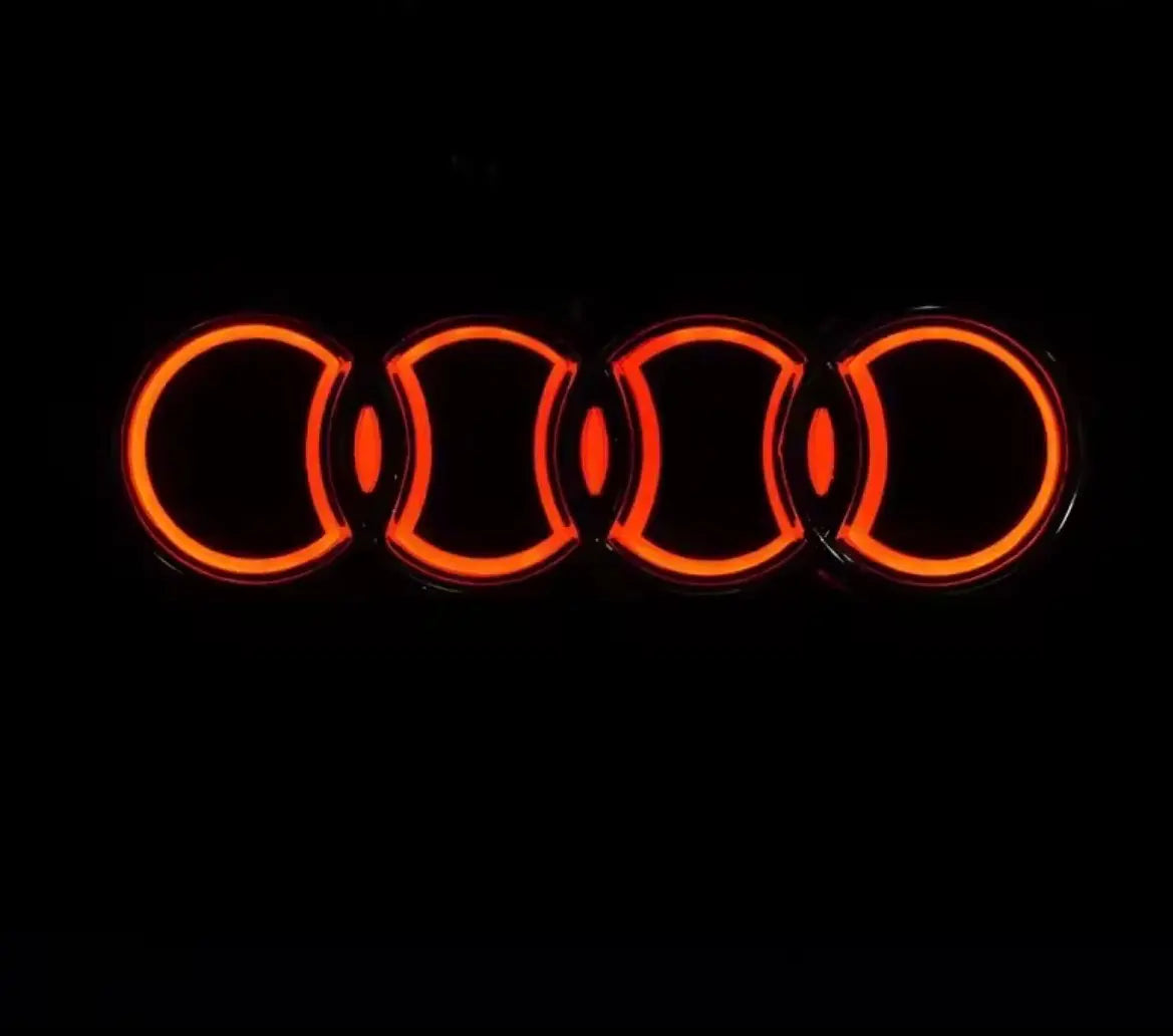 Emblema LED de Audi para el frontal, varios colores A3 A4 A5 A6 A7