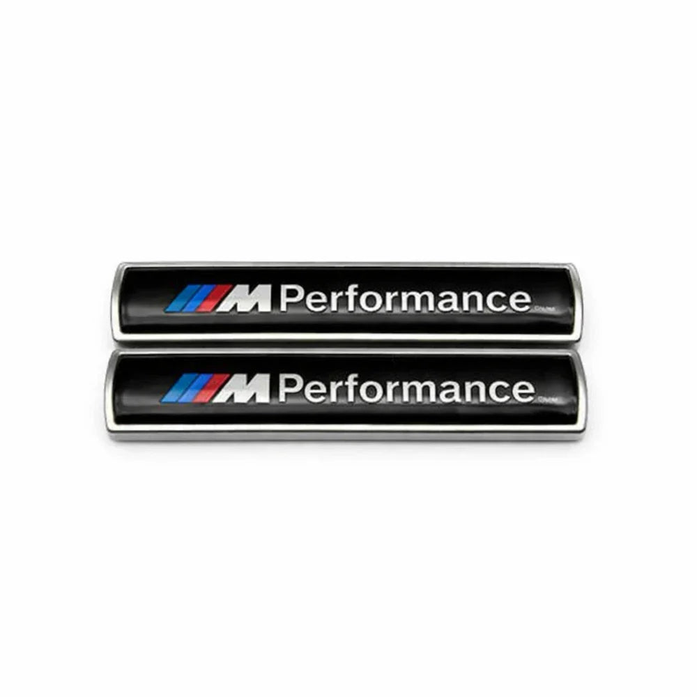 BMW Emblem MPerormance Svart 2 Pack