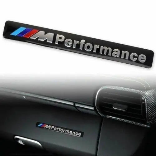 BMW Emblem Performance Svart