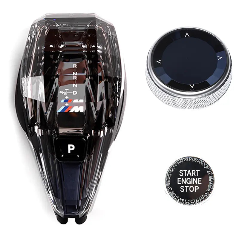 BMW Crystal Gear Shift Knob with Button Set F-series
