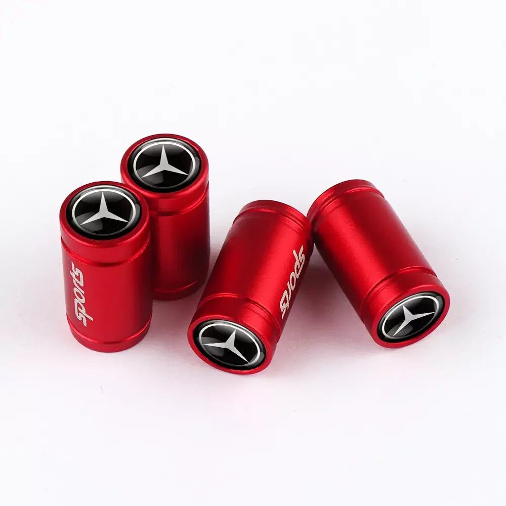 Mercedes Ventilhattar Sport 4-Pack Aluminium