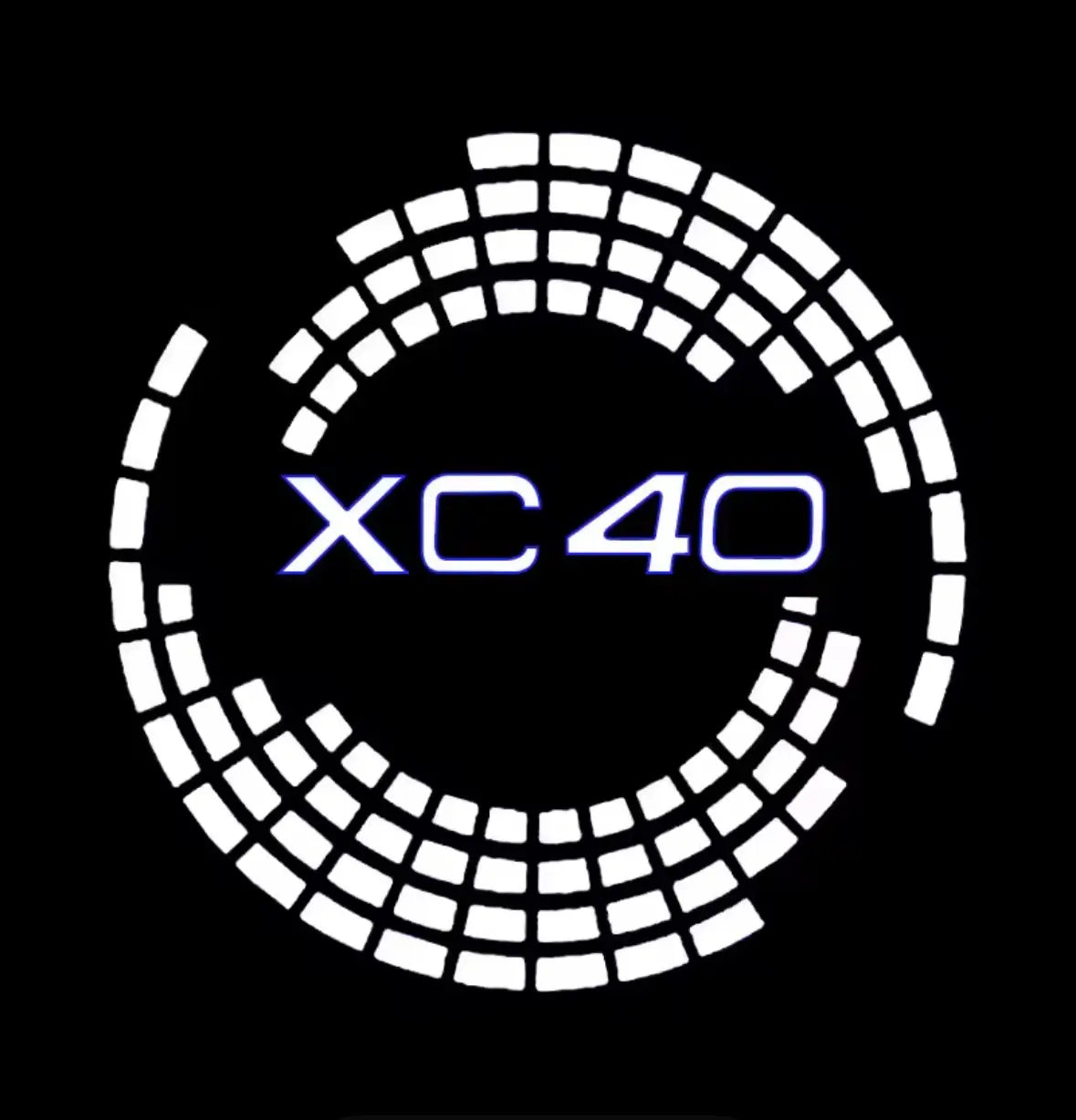 Volvo Luces de puerta Proyector LED 2 unidades S60 S90 V40 V60 V90 XC40 XC60 XC90