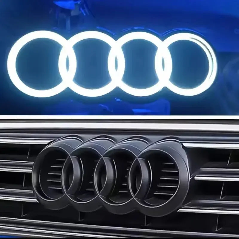 Audi LED Emblem Front Flera Färger A3 A4 A5 A6 A7