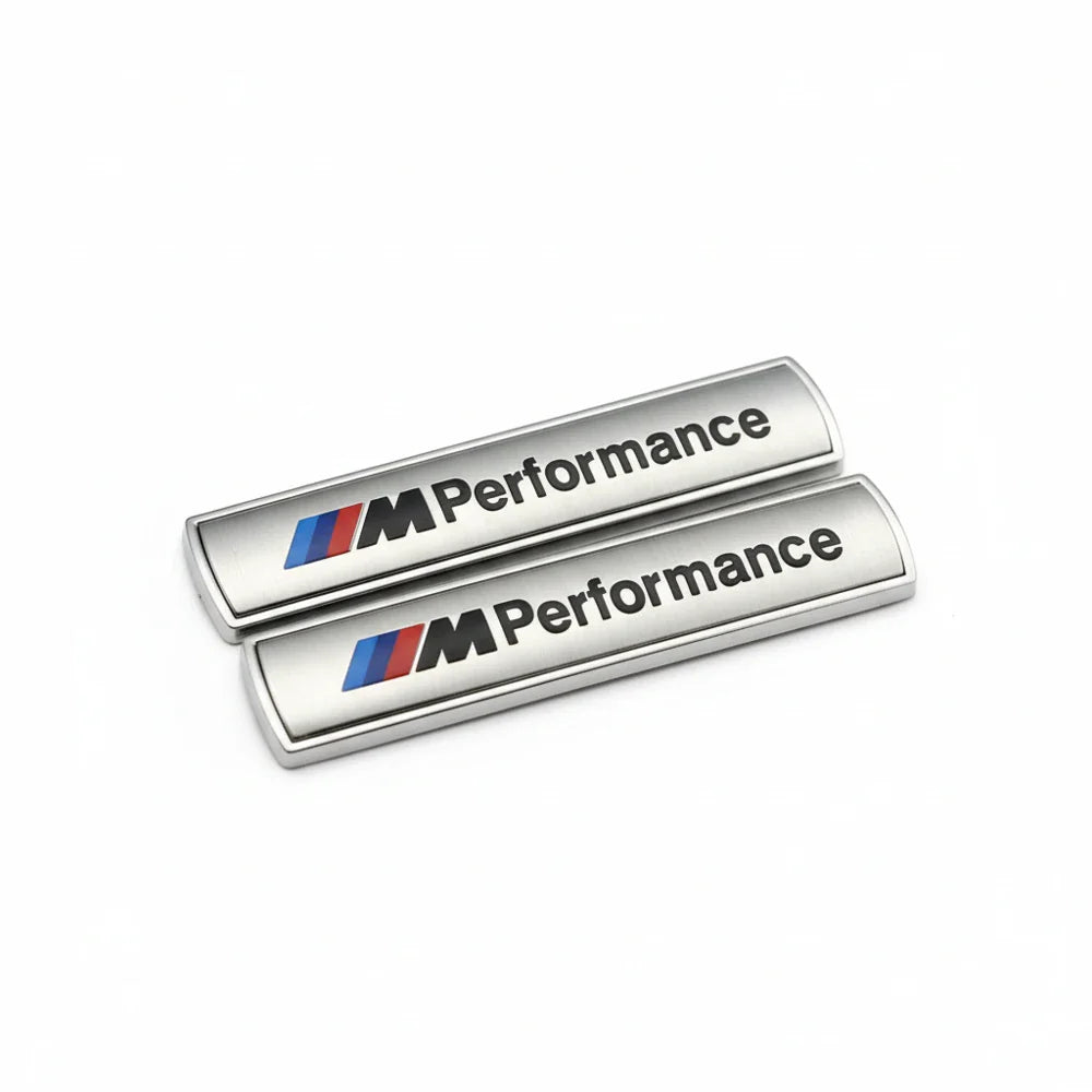 BMW Emblem M Performance Krom 2-Pack