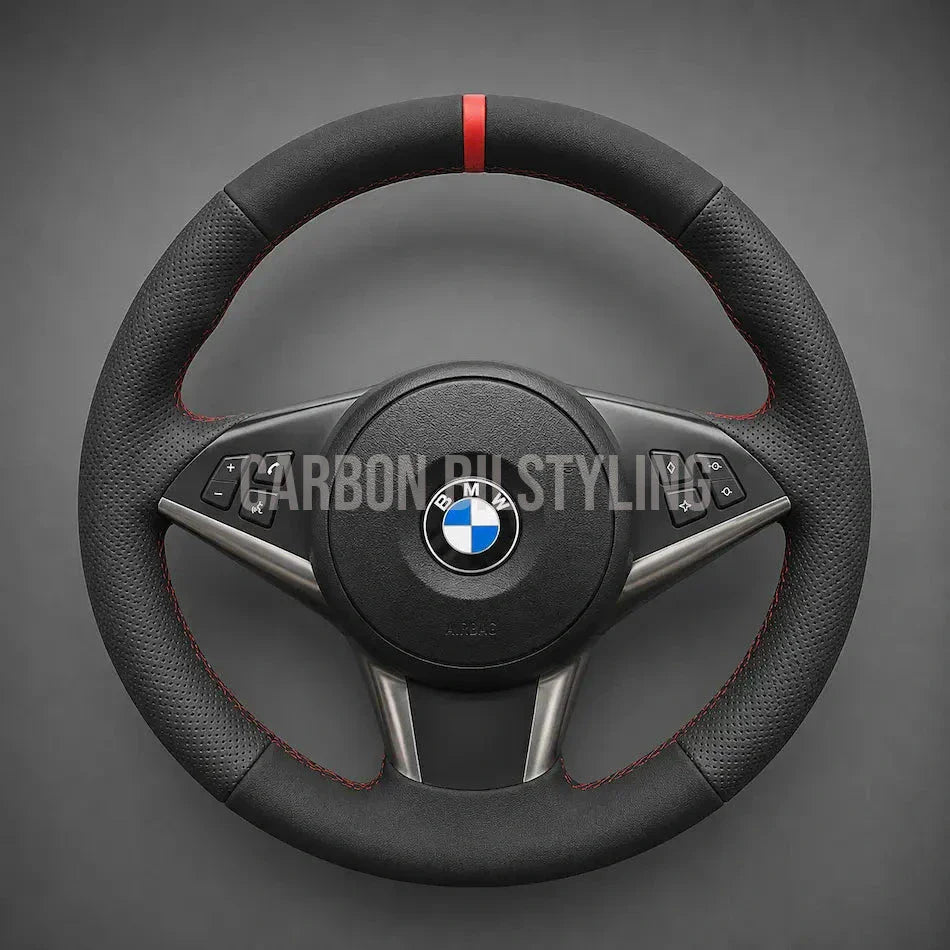 BMW Rattöverdrag Läder Alcantara E60 E61 E63 E64