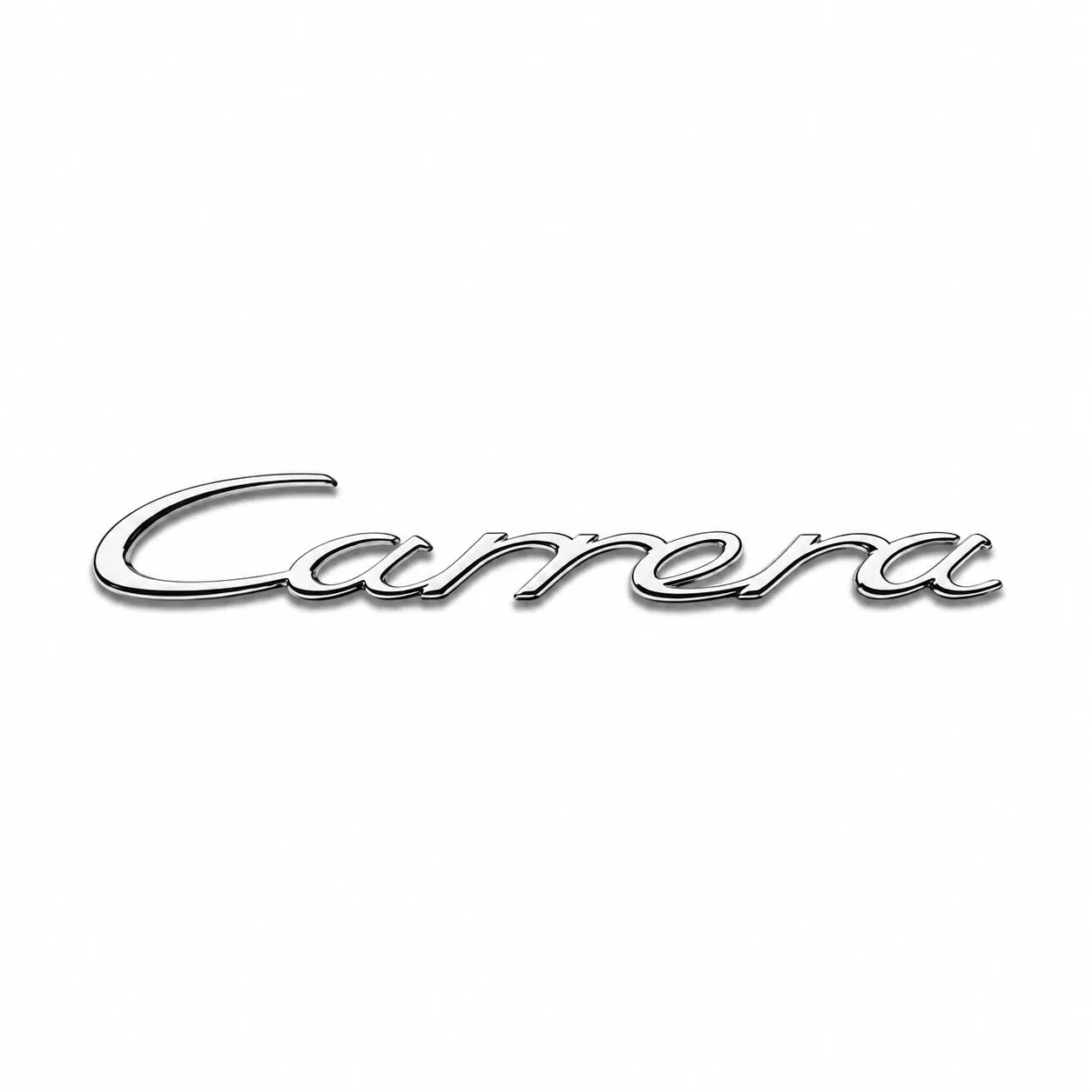 Carrera emblem Porsche Krom