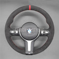 Rattklädsel BMW F-serie Alcantara Mocka Röd