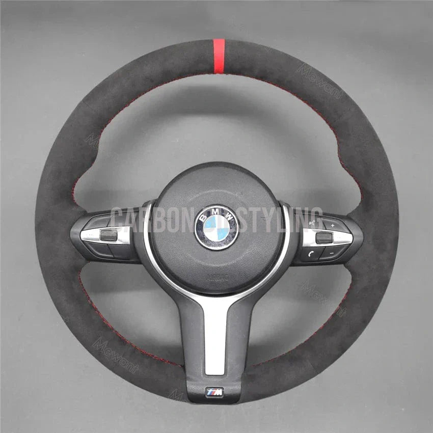Rattklädsel BMW F-serie Alcantara Mocka Röd