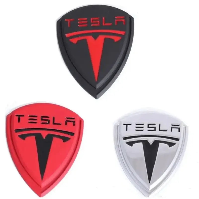 Tesla Emblem Till Skärmar 