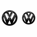 VW Emblem Golf 6 MK6 Svarta Fram/Bak